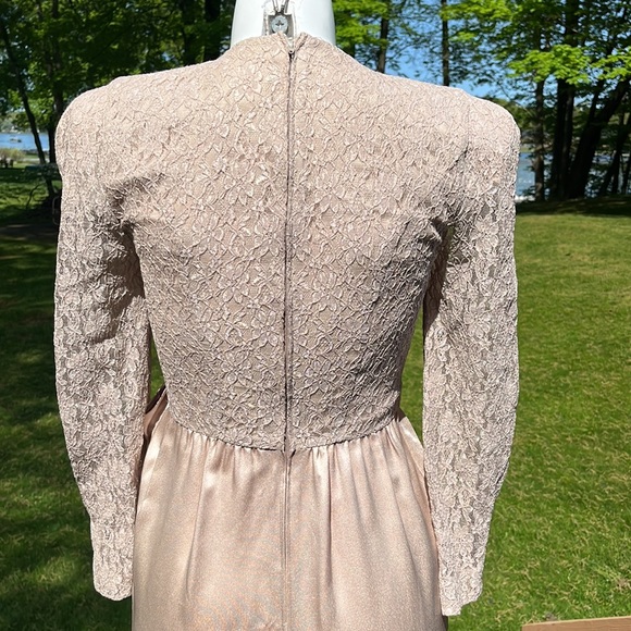 Leslie Fay vintage dressy dress 6P - Picture 5 of 12